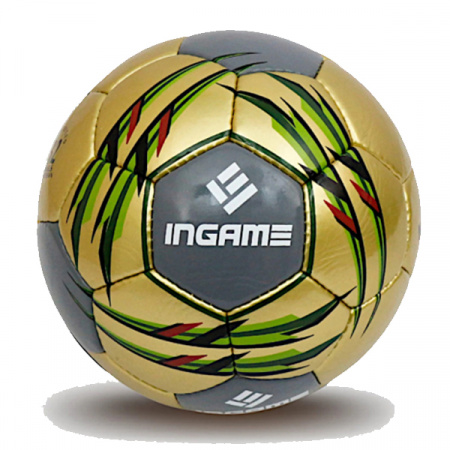 Мяч футбольный INGAME MATCH желтый IFB-112 / WS