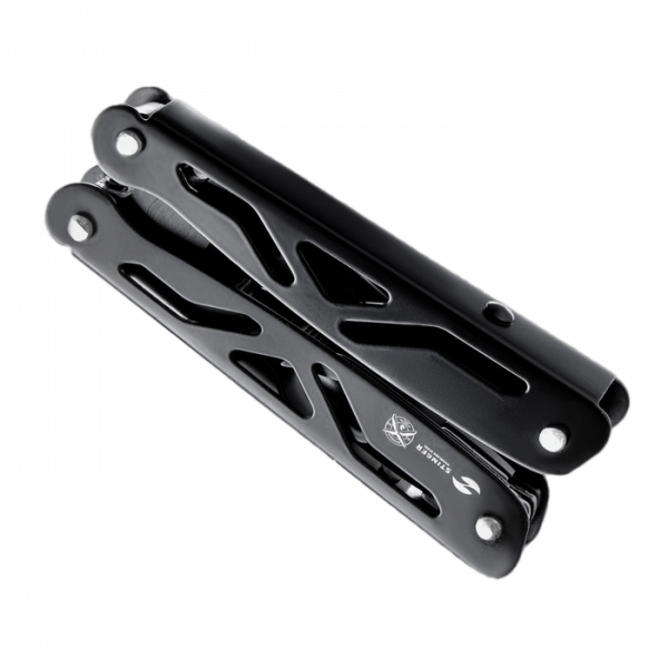 Мультитул Stinger с нейлоновым чехлом, 12 функций, сталь, алюминий, чёрный / 9081083