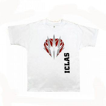 Футболка ICLAS х/б белая р.XL