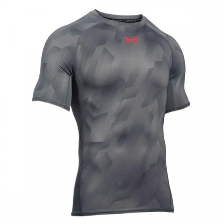 Футболка (UA HG ARMOUR PRINTED SS) р. L / 1257477-042
