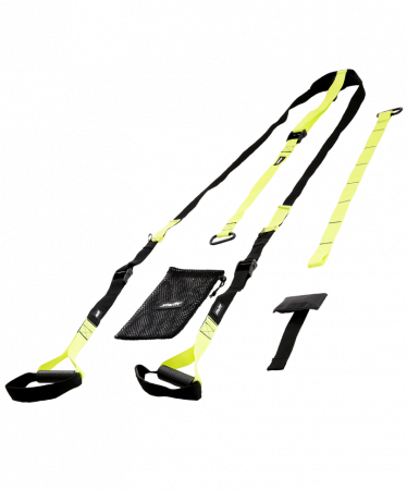 Петли тренировочные STARFIT FA-701 ярко-зеленый/черный / 19232