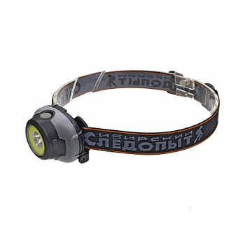 Фонарь налобный "СИБИРСКИЙ СЛЕДОПЫТ-Люмен", 1 LED + 1 COB, 3хААА / PF-PFL-HL33
