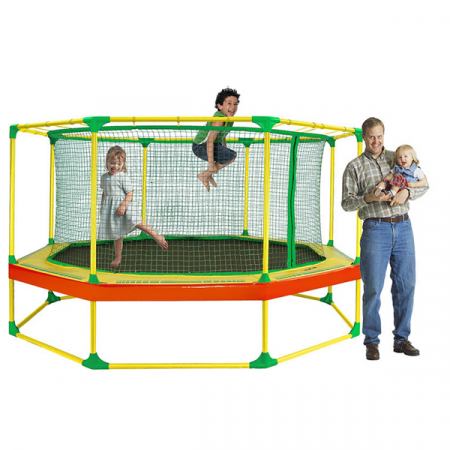 Батут Leco-IT Outdoor с ограждением диам. 270 см / 060024