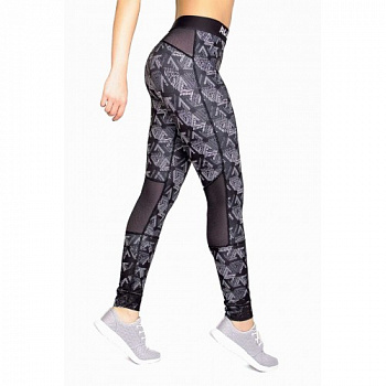 Леггинсы женские (вставка) Dark grey р.S / L18-024
