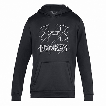 Толстовка (UA Hockey Hoody-BLK,MD) р. M / 1317180-001